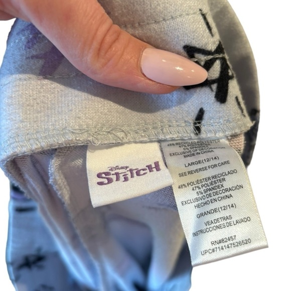 Disney Stitch Pajama Pants Size Large - Picture 5 of 5
